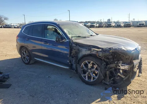 2020 BMW X3 Sdrive30I z USA, uszkodzony, nr VIN 5UXTY3C09L9B20691